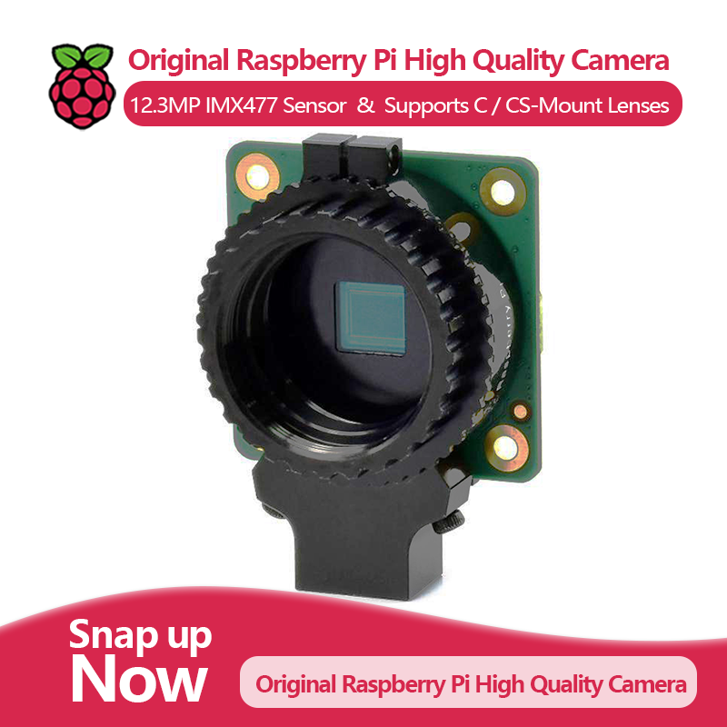 Cámara Raspberry Pi original d - Raspberry Pi Global Shutter Camera Imx296 reseña y precio